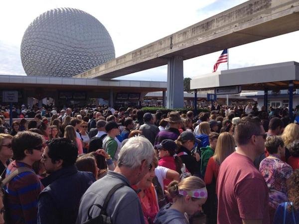Lines at Epcot